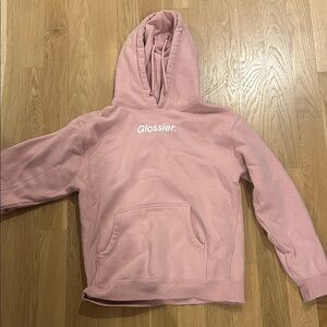 Glossier Pink Hoodie